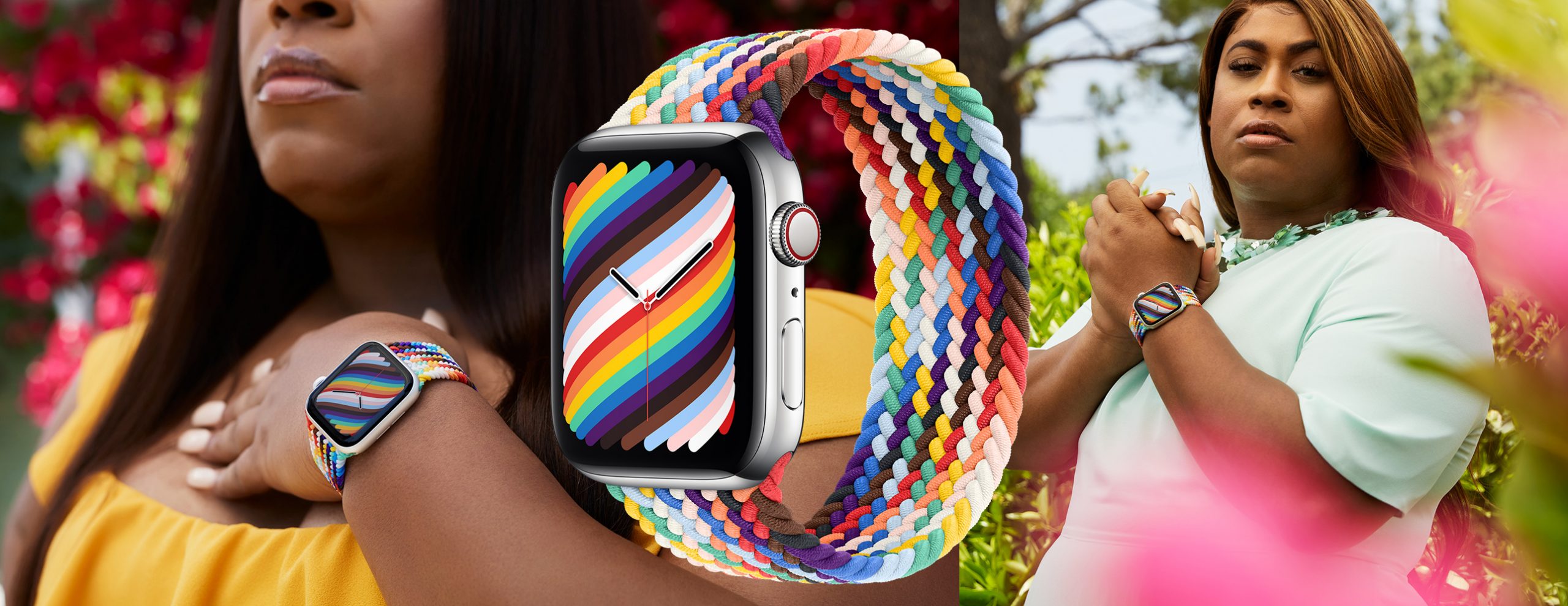 The 2021 Apple Watch Pride Edition bands include a new Braided Solo
