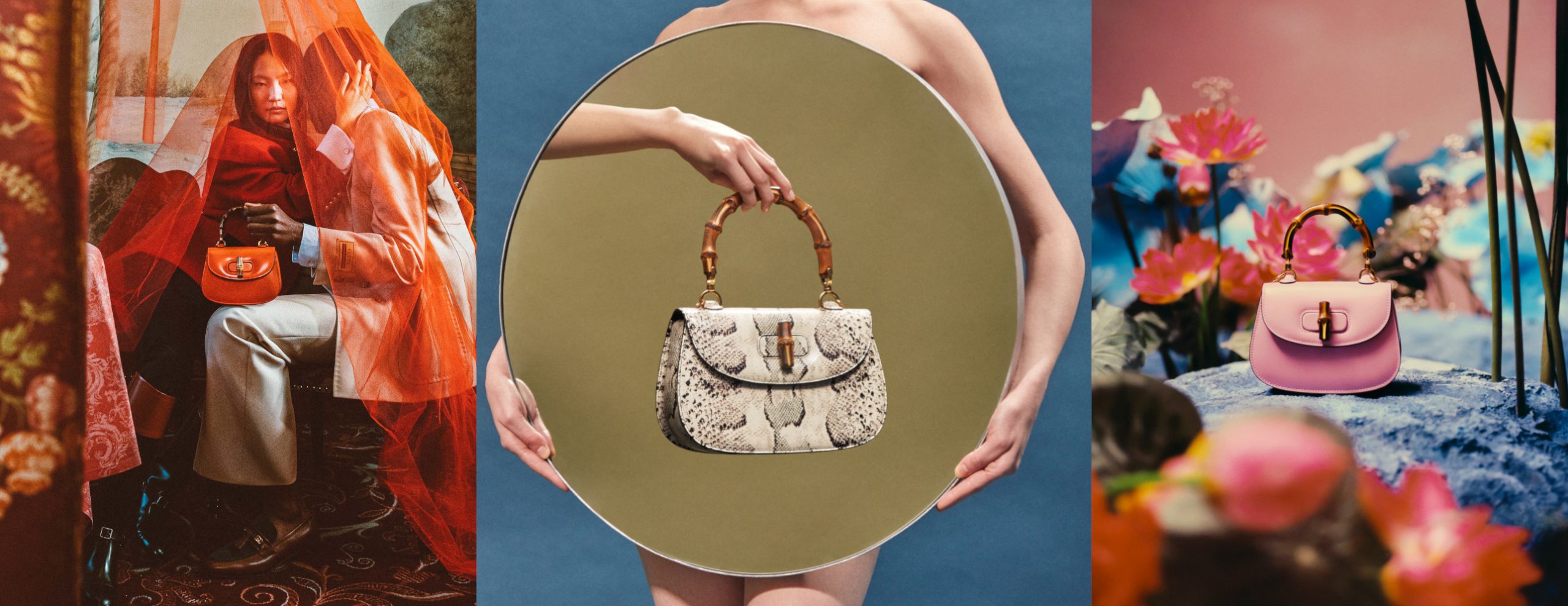 Gucci Bamboo 1947 Handbag Campaign Release