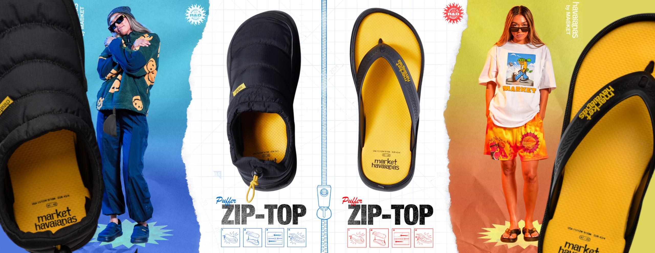 MARKET + Havaianas Drop Convertible Flip-Flop