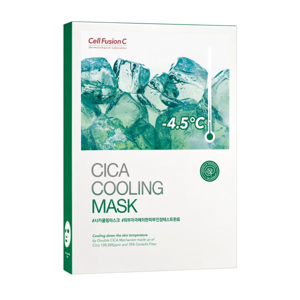 CELL FUSION C : CICA COOLING MASK (27G x 5 Sheets)