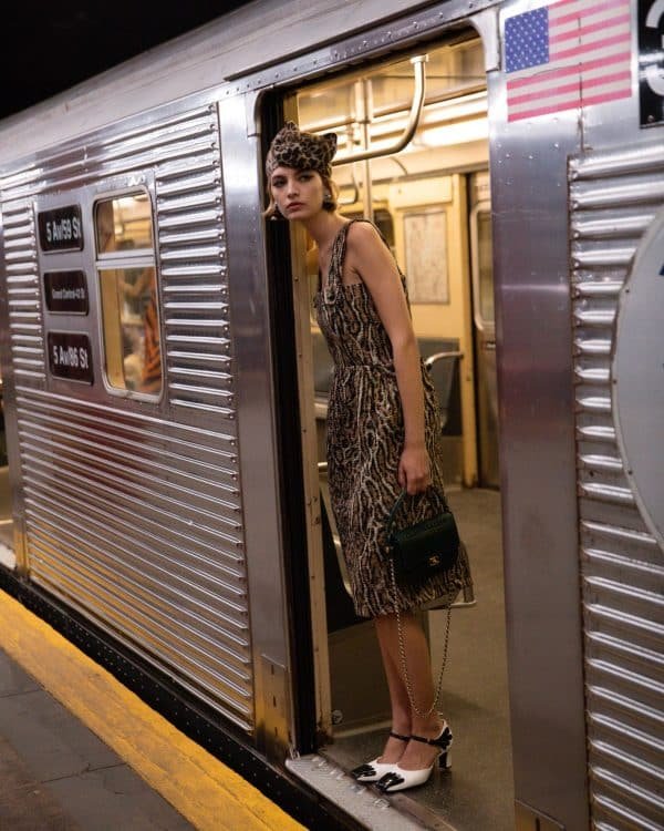 CHANEL puts on Métiers d’Art 2026 Show in New York at a Subway station